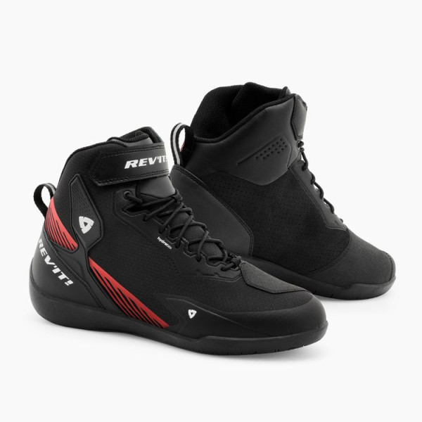 Rev'it! Revit Shoes G-Force 2 H2O Black-Neon Red
